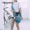 Touchdog 'Paw-Ease' Over-The-Shoulder Travel Sling Pet Carrier